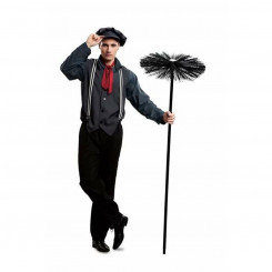 Costume for Adults My Other Me 6 Pieces Chimney brush Black