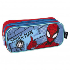 Двойная сумка-переноска Spiderman Red Blue 22,5 x 8 x 10 см