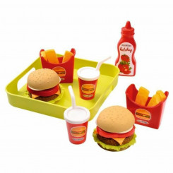 Набор игрушечных блюд Ecoiffier Поднос для гамбургеров