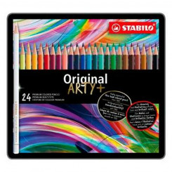 Värvimispliiatsid Stabilo Original Arty Multicolour 24 Pieces