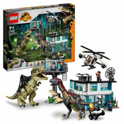 Строительная игра + фигурки Lego Jurassic World Attack
