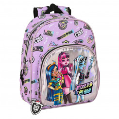 School Bag Monster High Best boos Lilac 28 x 34 x 10 cm