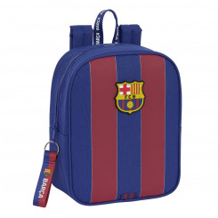 School Bag F.C. Barcelona Red Navy Blue 22 x 27 x 10 cm