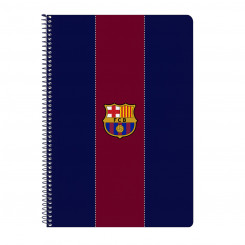 Блокнот ФК Барселона Красный Темно-Синий А4 80 листов