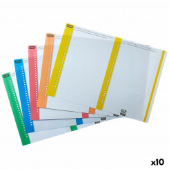 Этикетки Файлы для подвесов Elba Многоцветные А5 (10 шт.)