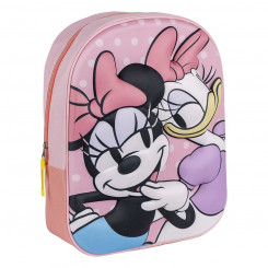 School Bag Minnie Mouse Pink 25 x 31 x 10 cm