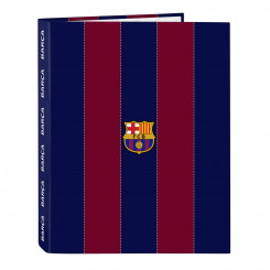 Папка с кольцами FC Barcelona Red Navy Blue A4 26,5 x 33 x 4 см
