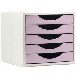 Modular Filing Cabinet Archivo 2000 34 x 27 x 26 cm Pink Cake