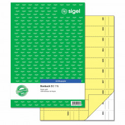 Grid sheets Sigel BO116 Yellow A4 (Refurbished A)