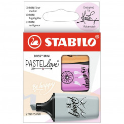 Хайлайтер Stabilo Pastel Love 3 шт. (восстановленный D)