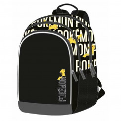 School Bag Pokémon Black 42 x 32 x 20 cm