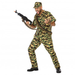 Costume for Adults Shine Inline Militar