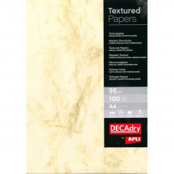 Paper Apli Texture Marble Brown 100 Sheets