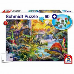 Puzzle Schmidt Spiele Dinosaurs Figures 60 Pieces