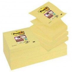Sticky Notes Post-it CANARY YELLOW Yellow 7,6 x 7,6 cm (76 x 76 mm) (12 Units)