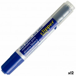 Whiteboard marker Alpino Liquid Clipper Blue (12 Units)