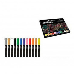 Set of Felt Tip Pens Alex Bog Artist Multicolour 4,5 mm 12 Pieces