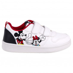 Sports Shoes for Kids Mickey Mouse Velcro White