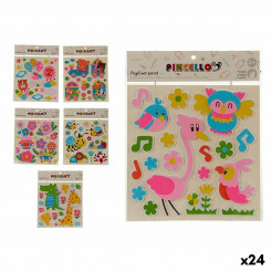 Stickers Multicolour 32 x 1 x 38 cm (24 Units)