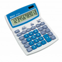 Kalkulaator Ibico Blue White 12 numbrit