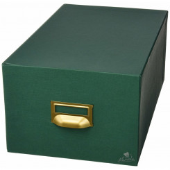 Refillable storage binder Mariola Green (22 x 15,5 x 35 cm)
