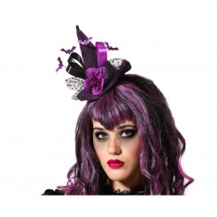 Шляпа Ведьма Фиолетовый Многоцветный