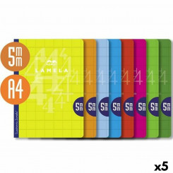 Notebook Lamela A4 50 Sheets 5 mm (5 Units)