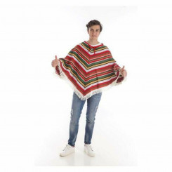Costume for Adults Poncho Mexican Man