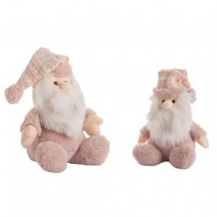 Fluffy toy 46920 Pink Father Christmas Acrylic (28 cm) (28 cm)