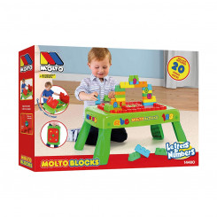 Интерактивная игрушка Molto Blocks Стол 65 x 28 см Пластик