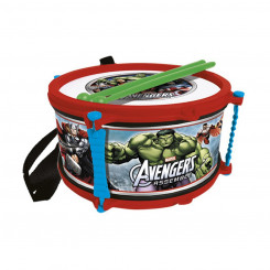 Drum The Avengers Red Blue Plastic