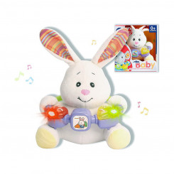 Музыкальная плюшевая игрушка Кролик Рейг 20см