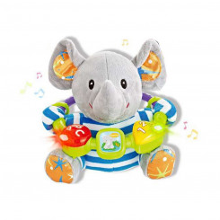 Pehme helidega mänguasi Reig Elephant