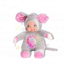 Кукла Reig Elephant 35 см Музыкальная плюшевая игрушка