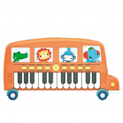 Musical Toy Fisher Price Electric Piano Bus