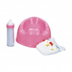 Dolls Accessories Reig Nappy Baby's bottle Potty