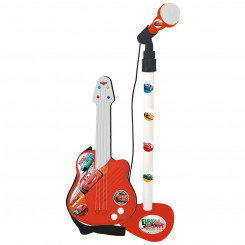 Musical Toy Cars Microphone Red Baby Guitar
