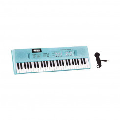 Educational Learning Piano Reig Microphone Blue