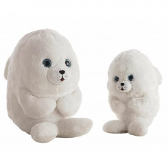 Fluffy toy White Seal 30 cm