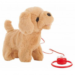 Motion-animated Stuffed Animal Dog with sound (22 cm)