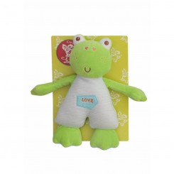 Fluffy toy Green Frog 27cm