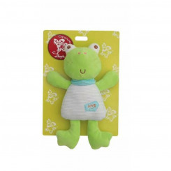 Fluffy toy Green Frog 25cm