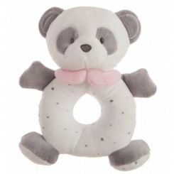 Мягкая игрушка-погремушка Розовая панда (20см)