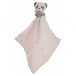 Одеяло для ребенка Розовый медведь Панда 25 х 25 см