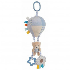 Rattle Cuddly Toy Activity Blue Balloon Bear (40 cm)