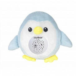 Музыкальная плюшевая игрушка-проектор Синий пингвин 22 см