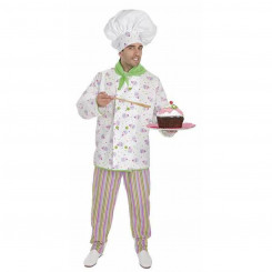 Costume for Adults M/L Pastry Chef (4 Pieces)