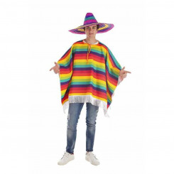 Costume for Adults Arcoiris Poncho