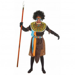 Kostüüm täiskasvanud Aafrika mehele (4 tükki)