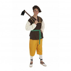 Costume for Adults M/L Farmer (5 Pieces)